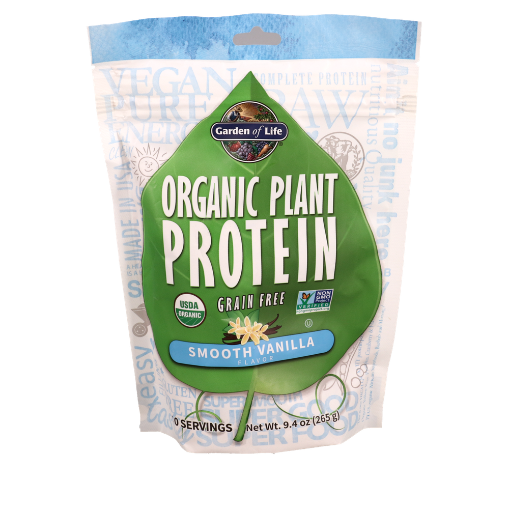 Product image for Organic Plant Protein Vanilla Powder.
