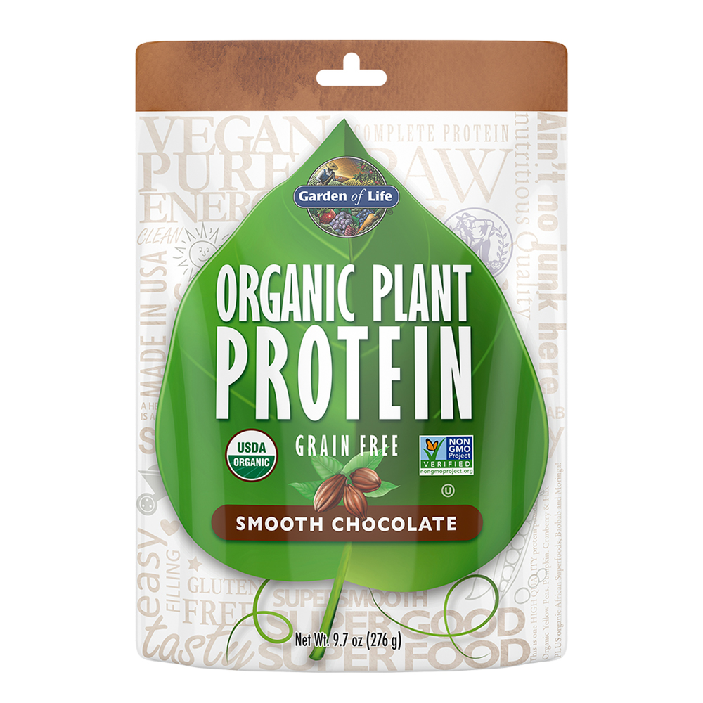 Product image for Organic Plant Protein Chocolate Powder.