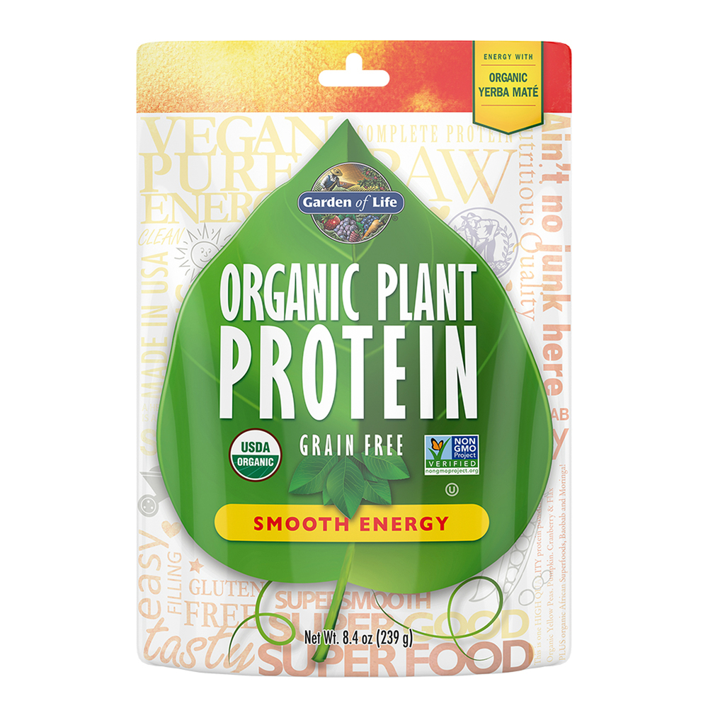 Product image for Organic Plant Protein Energy Powder.
