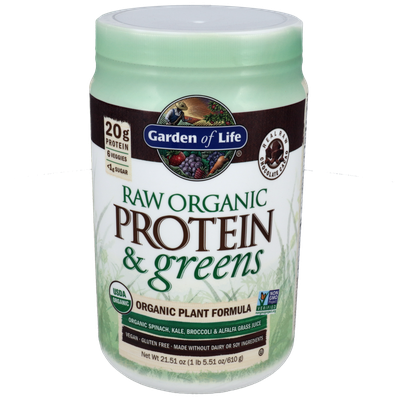 Raw Protein and Greens Chocolate Powder product image