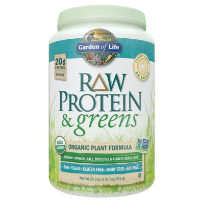 Raw Protein and Greens Light Sweet Powder