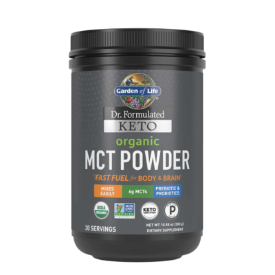 Dr. Formulated Keto Organic MCT Powder 300 Grams