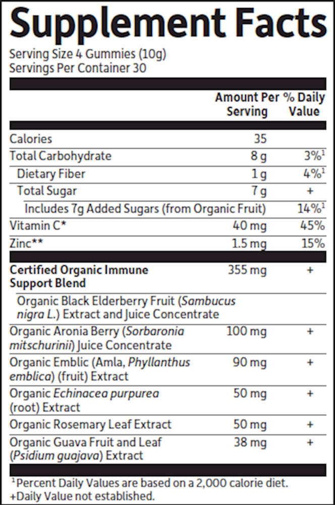 Product image for myKind Organics Elderberry.