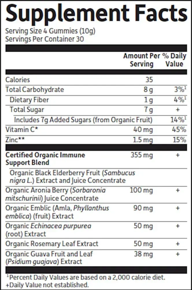 Product image for myKind Organics Elderberry.