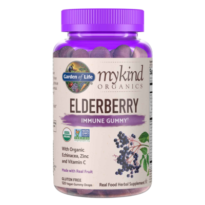 myKind Organics Elderberry 120 gummies