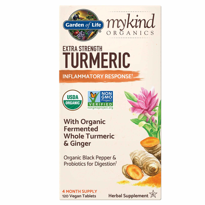 mykind Organics Extra Strength Turmeric Inflammatory Response product image
