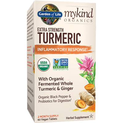 mykind Organics Extra Strength Turmeric Inflammatory Response 60 tablets