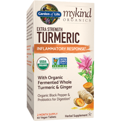 mykind Organics Extra Strength Turmeric Inflammatory Response 60 tablets