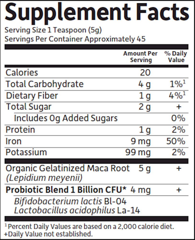Product image for myKind Organics Maca Root Powder.
