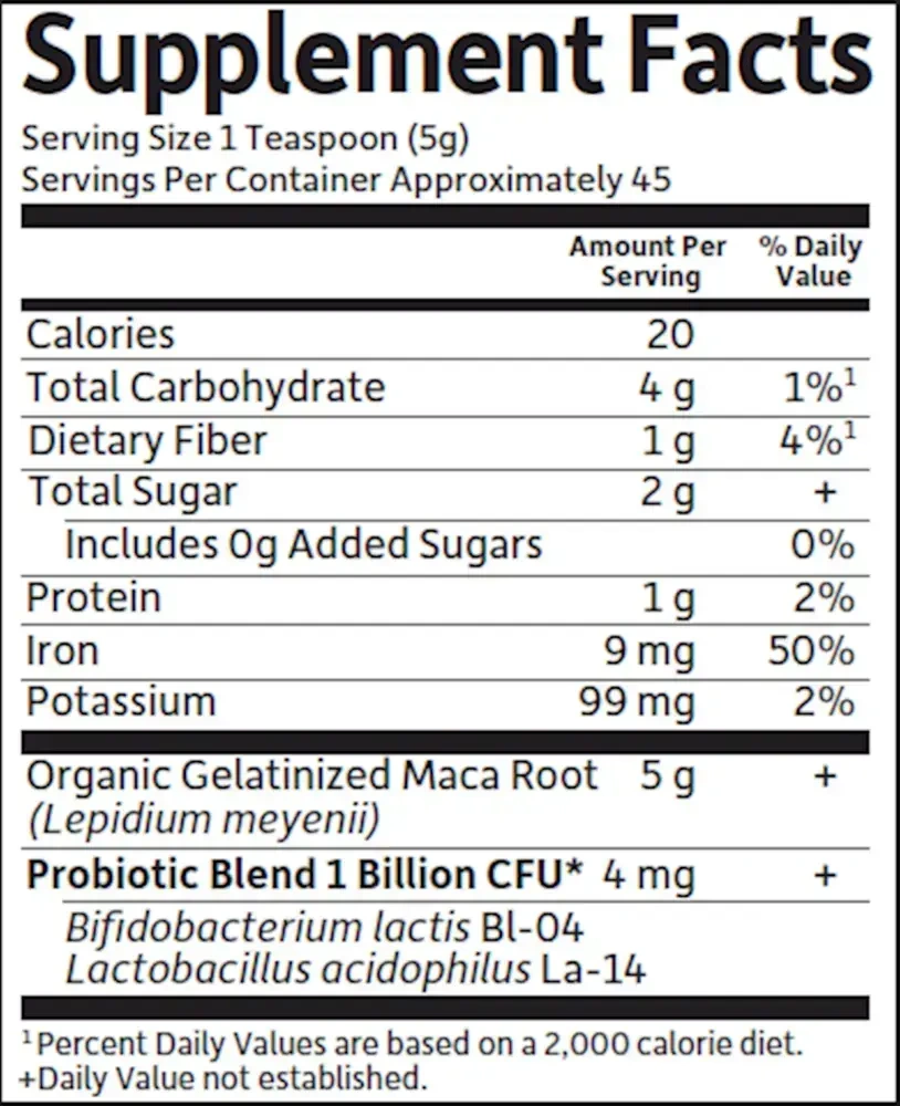 Product image for myKind Organics Maca Root Powder.