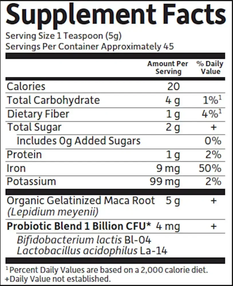 Product image for myKind Organics Maca Root Powder.