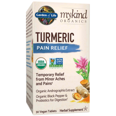 mykind Organics Turmeric Pain Relief