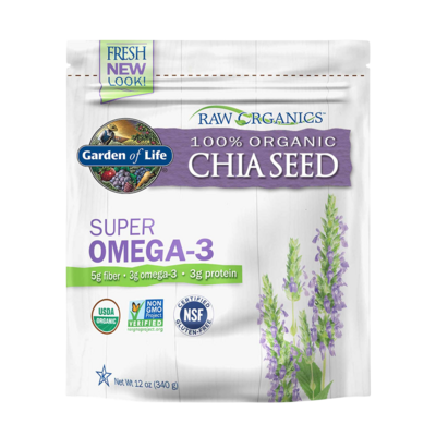 Raw Organics Chia Seed 340 Grams