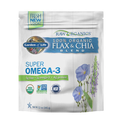 Raw Organics Flax and Chia Blend