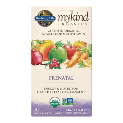 mykind Organics Prenatal Once Daily Multi 30 tablets mykind Organics Prenatal Once Daily Multi 30 tablets