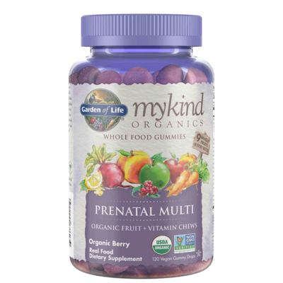 mykind Organics Prenatal Gummy Multi - Berry 120 gummies mykind Organics Prenatal Gummy Multi - Berry 120 gummies