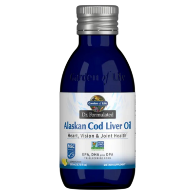 Dr. Formulated Alaskan Cod Liver Oil Liquid 200 Milliliters