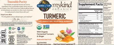 mykind Organics Herbal Turmeric product image