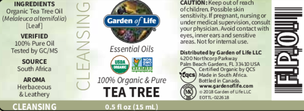 Product image for Organic Essential Oil - Tea Tree.