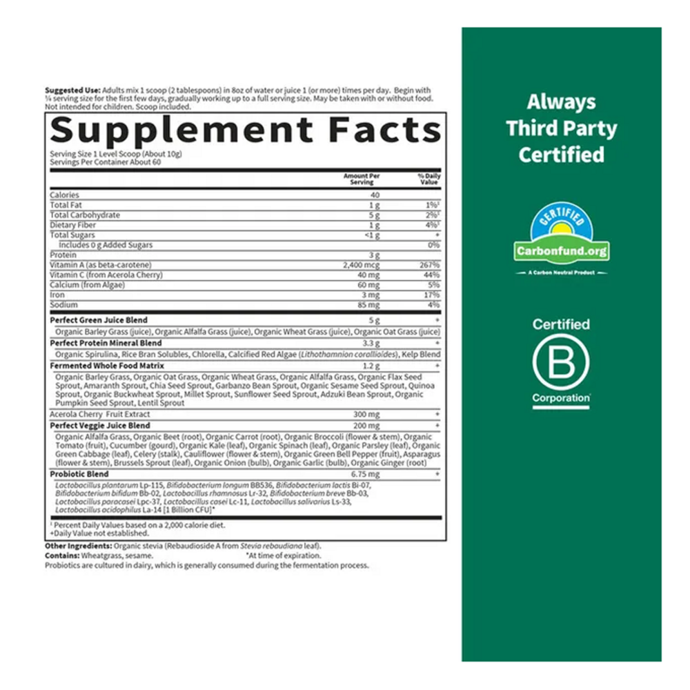 Product image for Perfect Food.