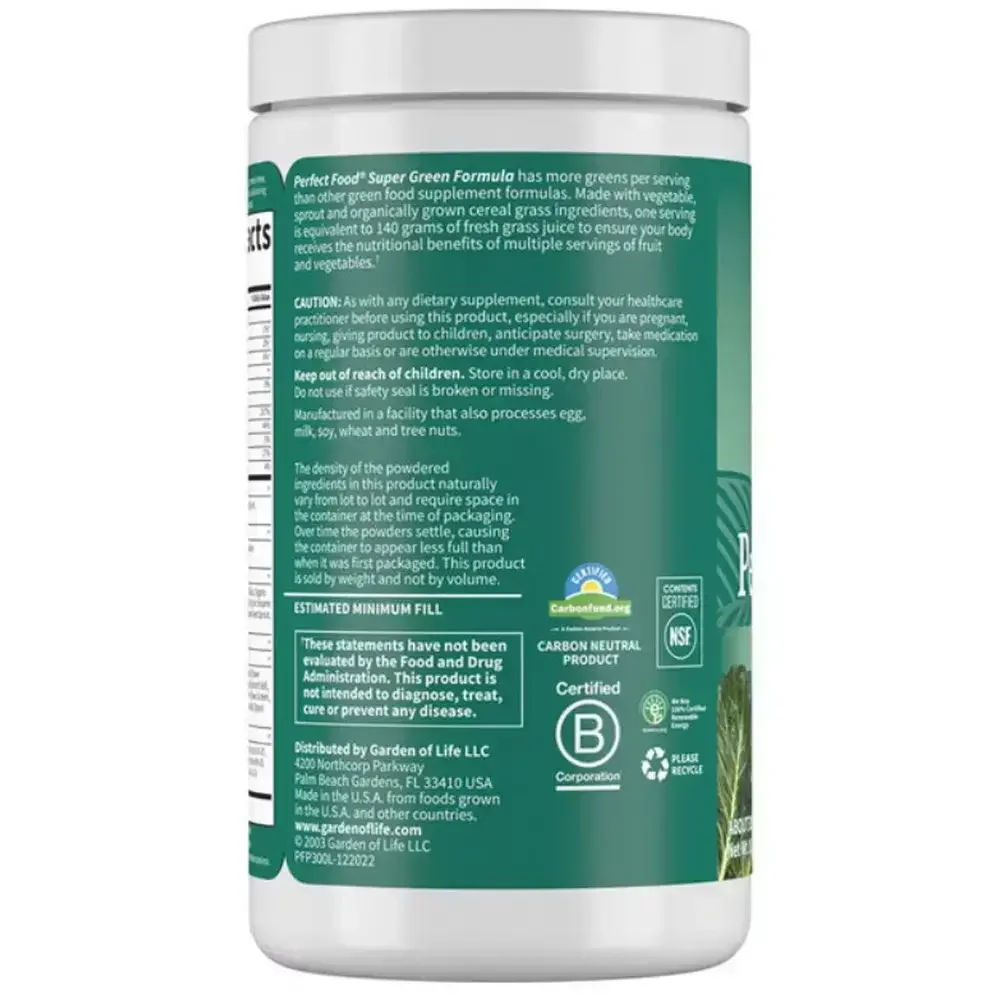 Product image for Garden Of Life Perfect Food.