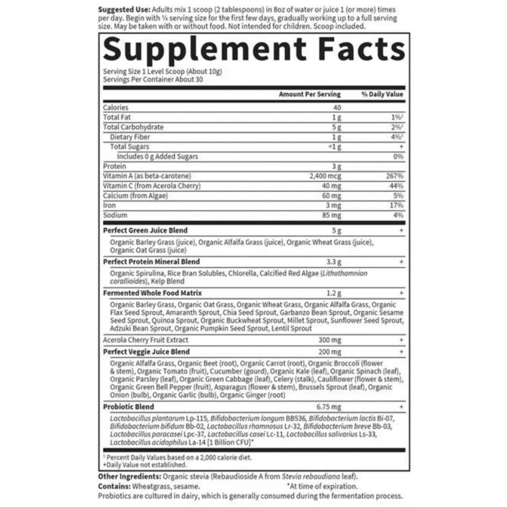 Product image for Garden Of Life Perfect Food.