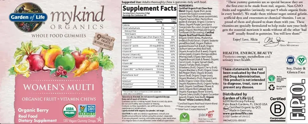 Product image for Mykind Women's Multi-Berry.