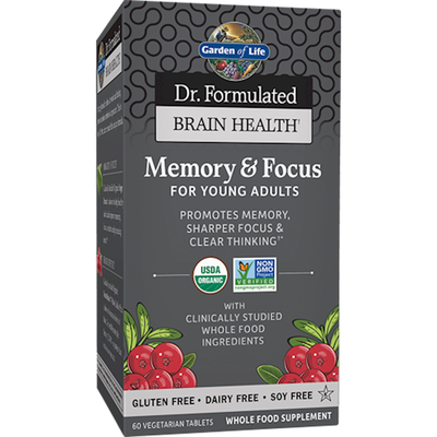 Dr. Formulated Brain Health Memory & Foc 60 tablets