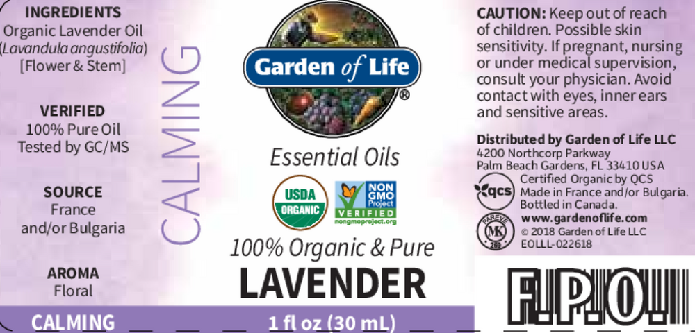 Product image for Lavender Essential Oil Organic.