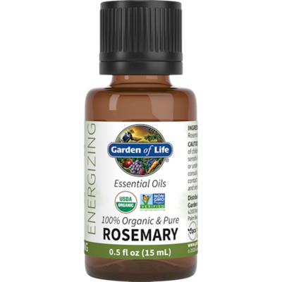 Rosemary Essential Oil Organic 0.5 Ounces