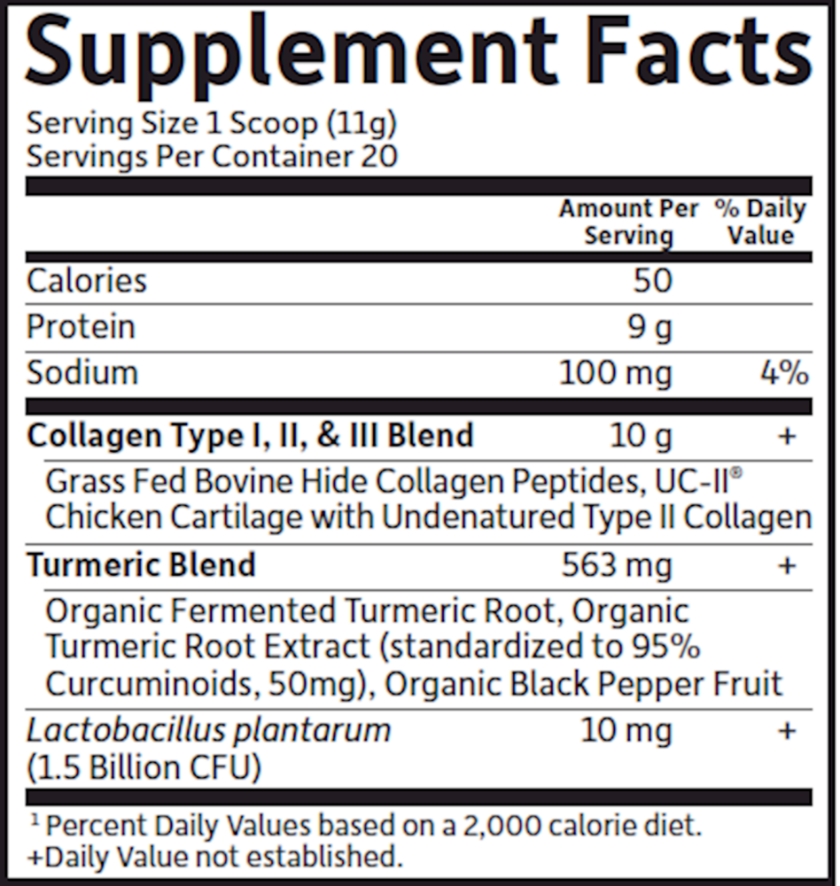 Product image for Multi Source Collagen Turmeric Apple Cin.
