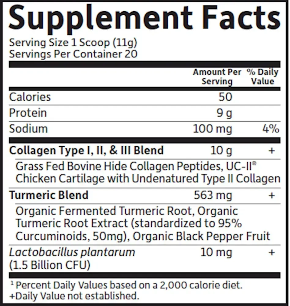 Product image for Multi Source Collagen Turmeric Apple Cin.