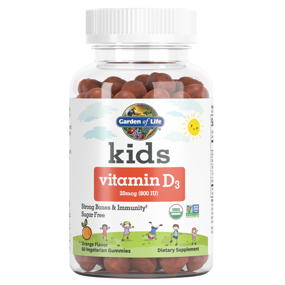 Product image for Kids Vitamin D3 Gummies.