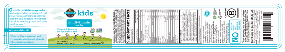 Product image for Kids Multivitamin Powder.