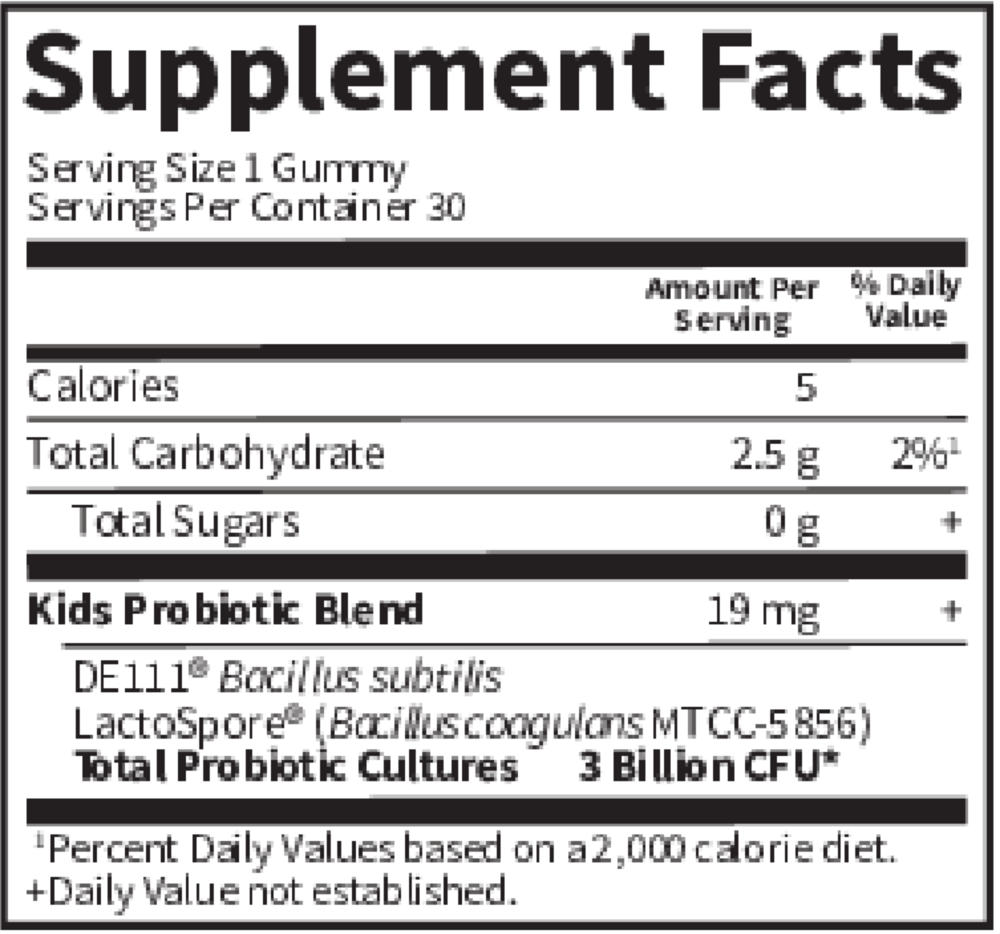 Product image for Kids Probiotic 3B Cherry.