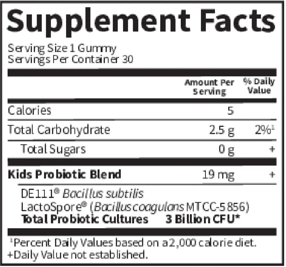 Product image for Kids Probiotic 3B Cherry.