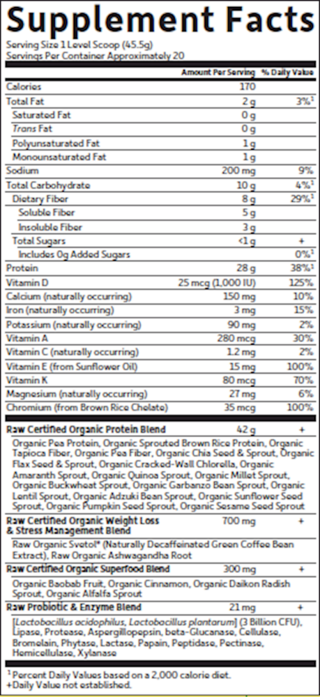 Product image for Raw Organic Fit Chocolate.