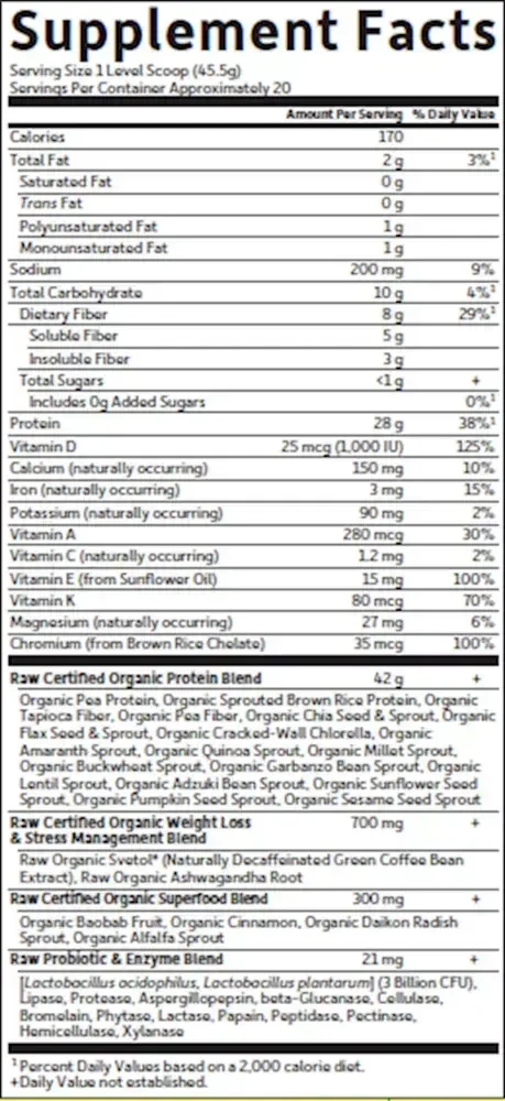 Product image for Raw Organic Fit Chocolate.