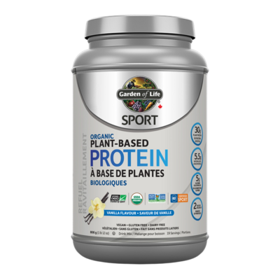 Sport Organic Plant-Based Protein Vanilla 806 Grams