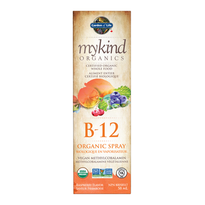 mykind Organics - Vitamin B-12 Organic Spray - Raspberry product image