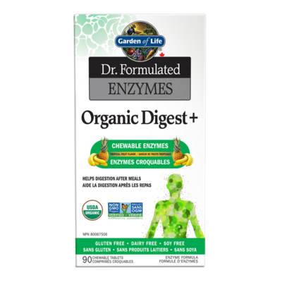 Dr. Formulated Enzymes Organic Digest+ - Shelf Stable