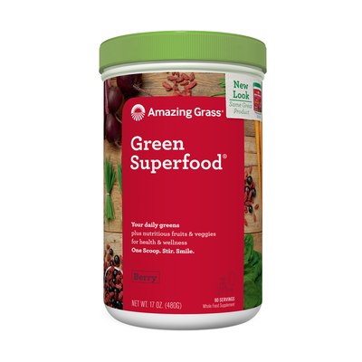 Greens Blend Superfood, Berry 17 Ounces