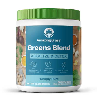 Alkalize Detox Green Superfood 8.5 Ounces