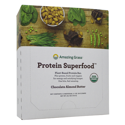 Protein Chocolate Almond Butter GSF Bars 12 bars