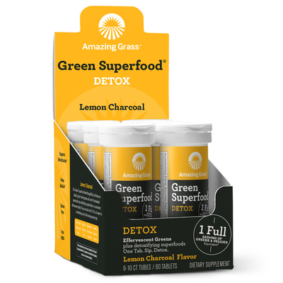 Effervescent Detox Lemon Charcoal Carton product image