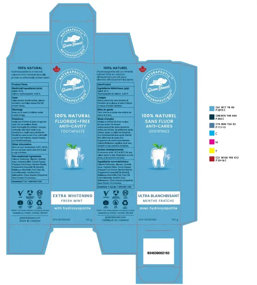 Product image for Naturapeutic Extra Whitening Toothpaste (Fresh Mint).