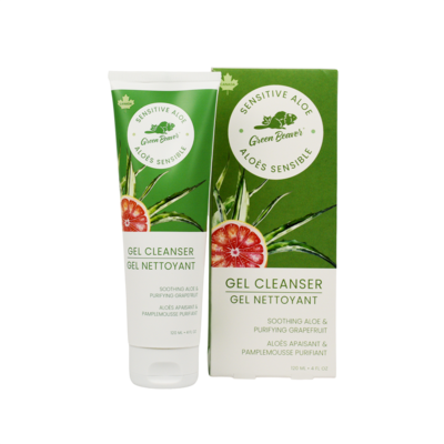 Facial Cleanser Natural Sensitive Aloe Gel 120 Milliliters