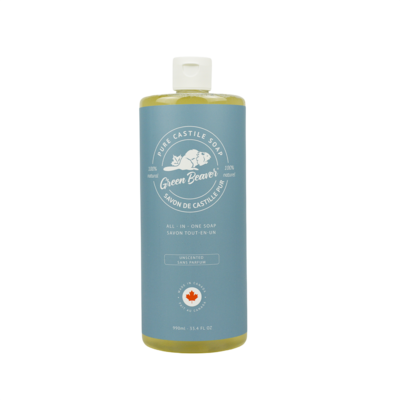 Castile Soap Unscented 990 Milliliters