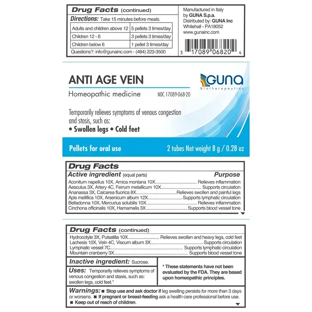 Product image for Anti Age Vein.
