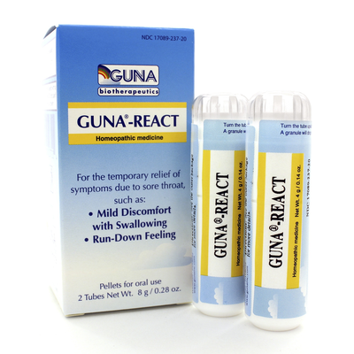 Guna-React 2 tubes